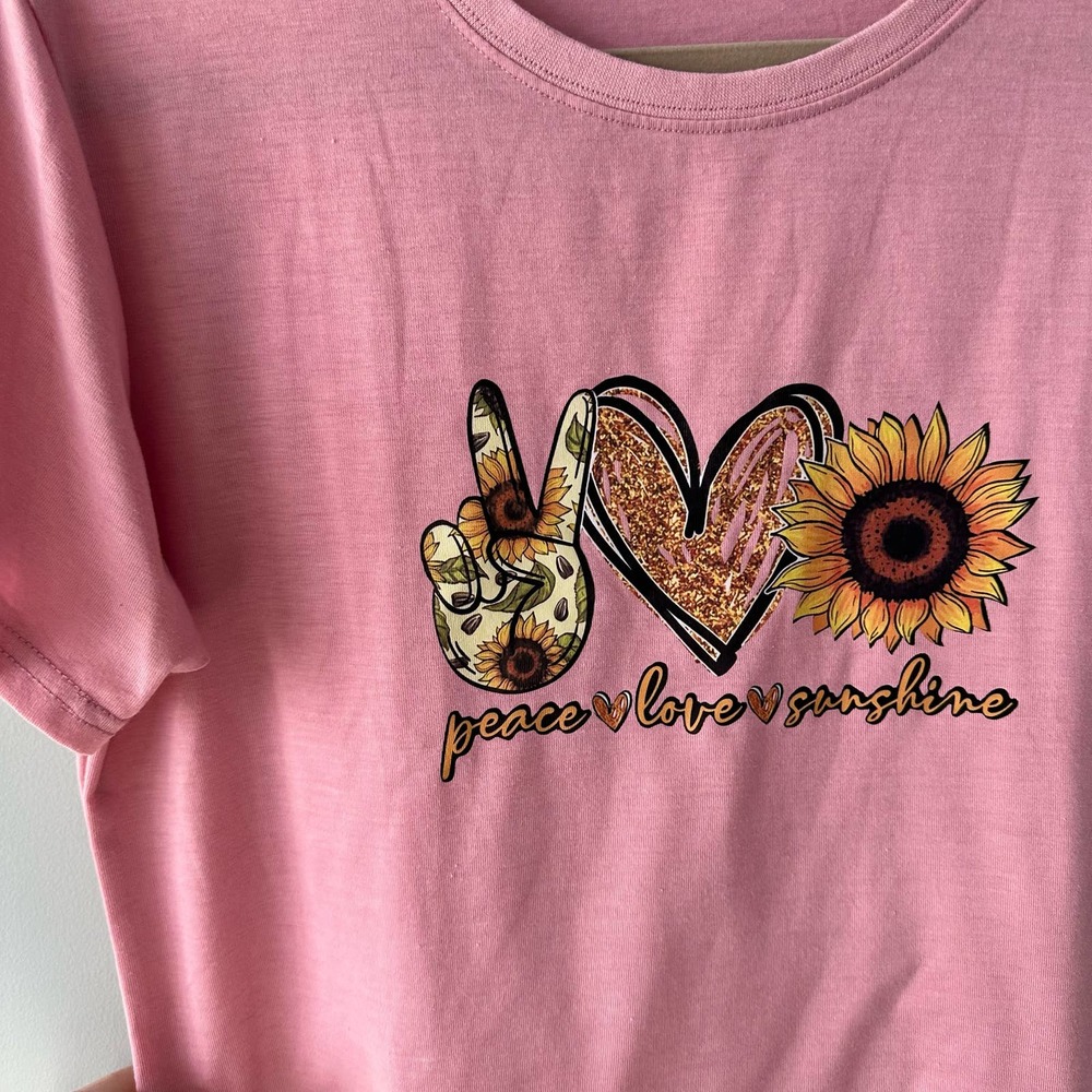 Peace * Love * Sunshine * Sweet Basic Tee